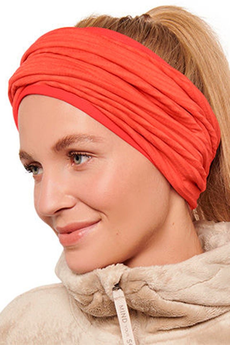 Tchibo Multifunctional Scarf 27,5 x 45 cm, Orange - Image 3