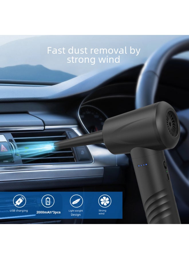Generic - High-power Computer Case Dust Blower Wireless Electric Digital Cleaning Supplies Version Dust Removal Tool-Color:AD35 Standard - Image 1