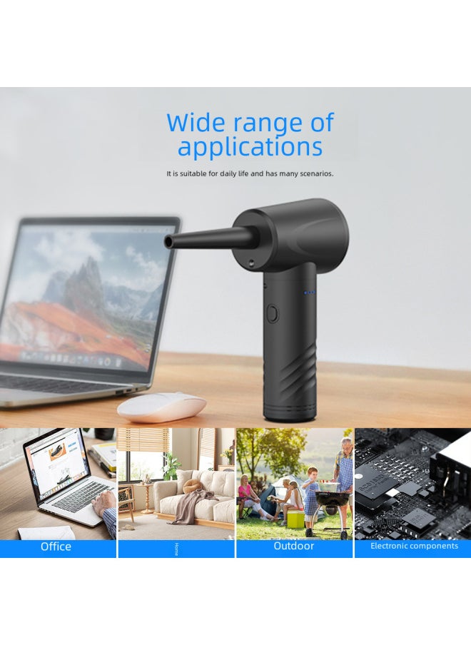 Generic - High-power Computer Case Dust Blower Wireless Electric Digital Cleaning Supplies Version Dust Removal Tool-Color:AD35 Standard - Image 1