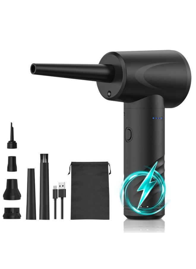 Generic - High-power Computer Case Dust Blower Wireless Electric Digital Cleaning Supplies Version Dust Removal Tool-Color:AD35 Standard - Image 1