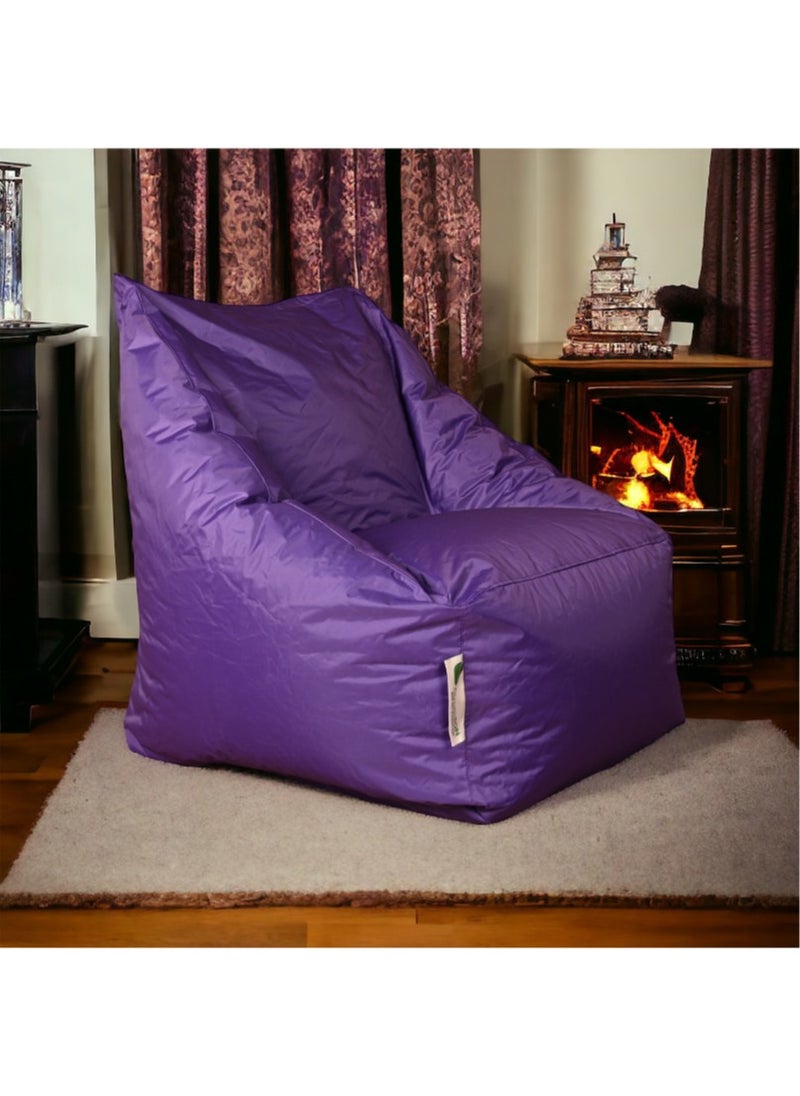 ANDERSON Grand Waterproof Bean Bag – Comfort and Style that Lasts - Purple - 85x85x80 cm  - Image 4