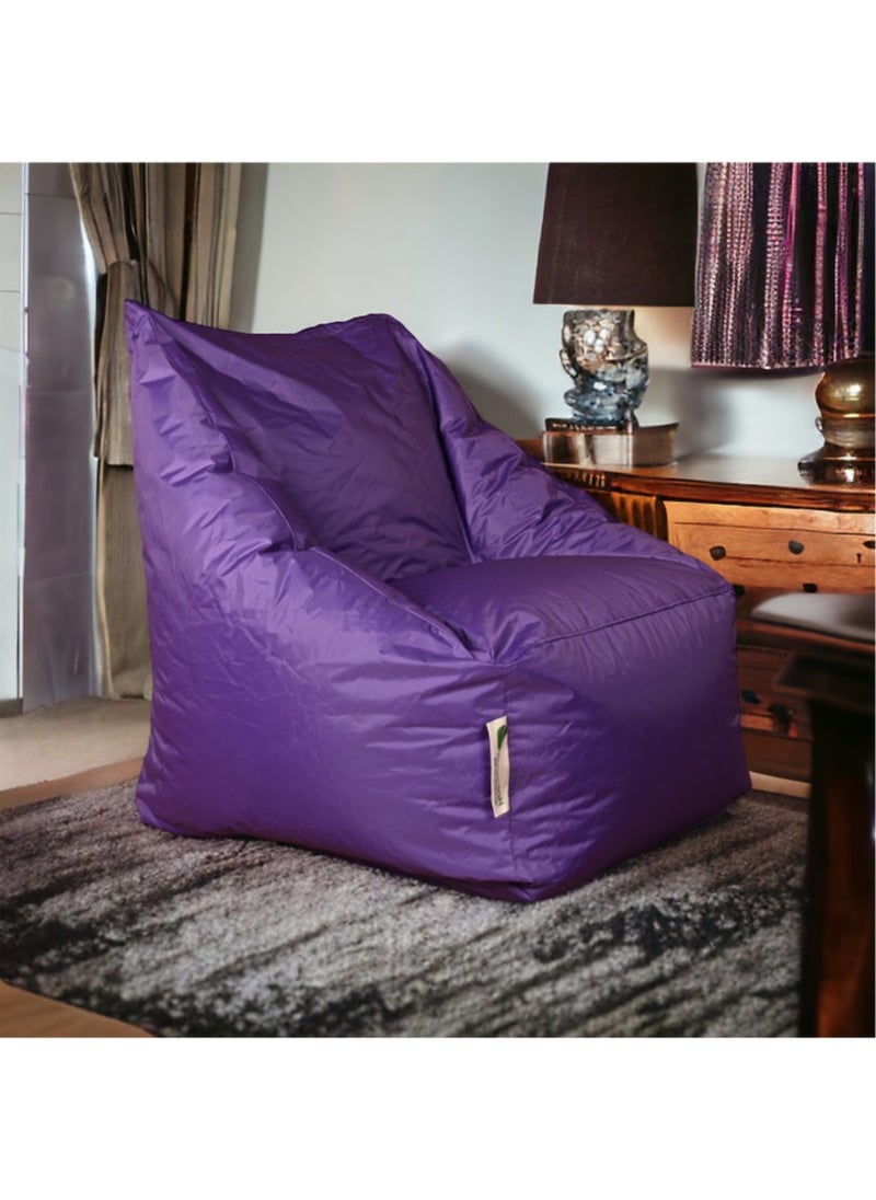 ANDERSON Grand Waterproof Bean Bag – Comfort and Style that Lasts - Purple - 85x85x80 cm  - Image 5