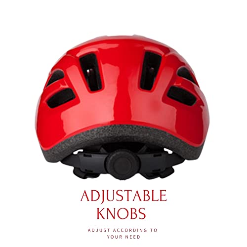 FABSPORTS Kid's Light Weight Bicycle/Bike Adjustable Size Superior Ventilation Safety Helmet for Cycling/Skating/Skate Boarding (Yellow, 5-12 Years) - Image 5