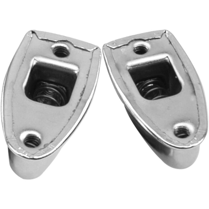 Yootones 12Pcs Yootones Metal Snare Drum Lug Claw Hook Ear Drum Compatible with Bass Drums Snare Drum Percussion Accessories Replacement (Silver) - Image 5