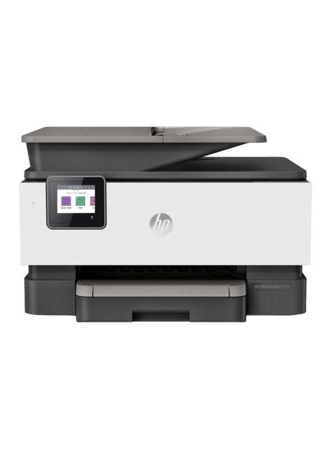 HP طابعة أوفيس جيت برو 9013 لاسلكية الكل في واحد بوظائف الطباعة/ المسح الضوئي/ النسخ/ إرسال الفاكس، طراز 1KR49B أبيض - Image 2