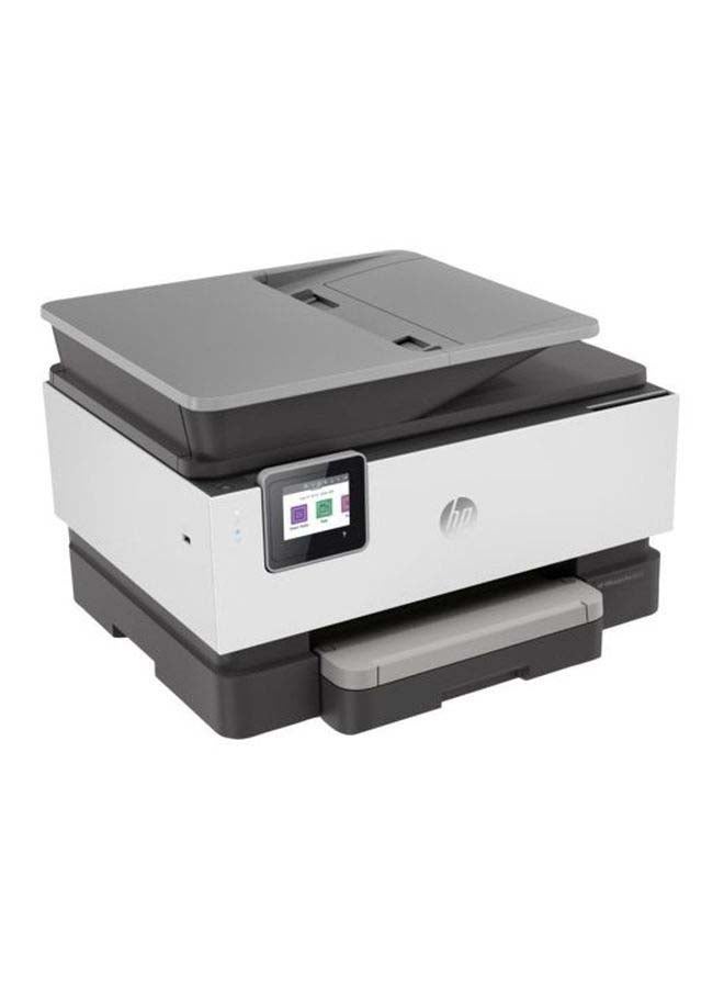 HP طابعة أوفيس جيت برو 9013 لاسلكية الكل في واحد بوظائف الطباعة/ المسح الضوئي/ النسخ/ إرسال الفاكس، طراز 1KR49B أبيض - Image 3