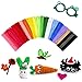 VZF Pipe Cleaners Craft BulkKids Toys Games Gifts200pcs Arts CraftsChenille Stems Art Supplies for Projects Creative DIY Room DecorChristmas DecorationsJuegos para Nios Fidget Toys for Ages 57 - Image 3
