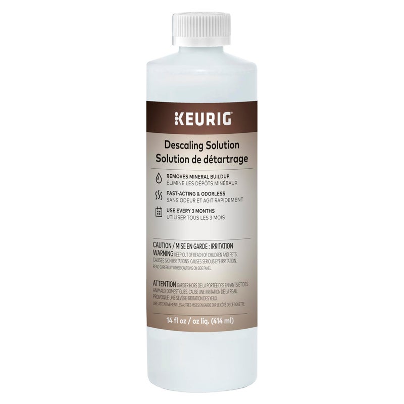 Keurig Brewer Cleaner Includes 14 oz. Descaling Solution, Compatible Classic/1.0 & 2.0 K-Cup Pod Coffee Makers - Image 1