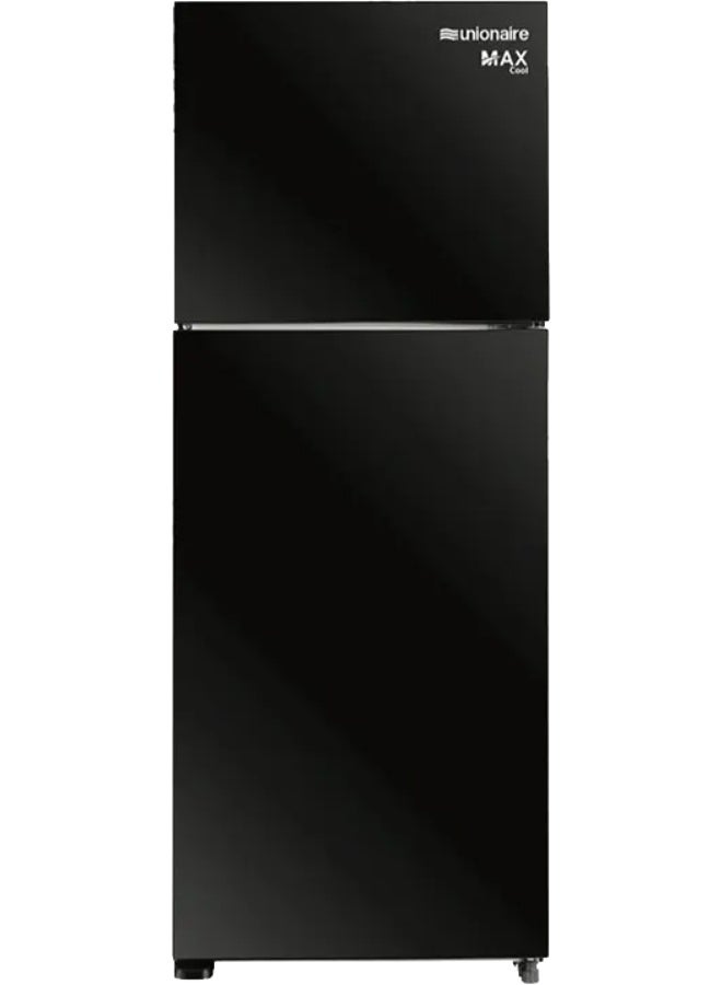 Unionaire Max Cool Refrigerator - 370 Liters - No Frost - Black Glass - URN440LBG1AMH - Image 1