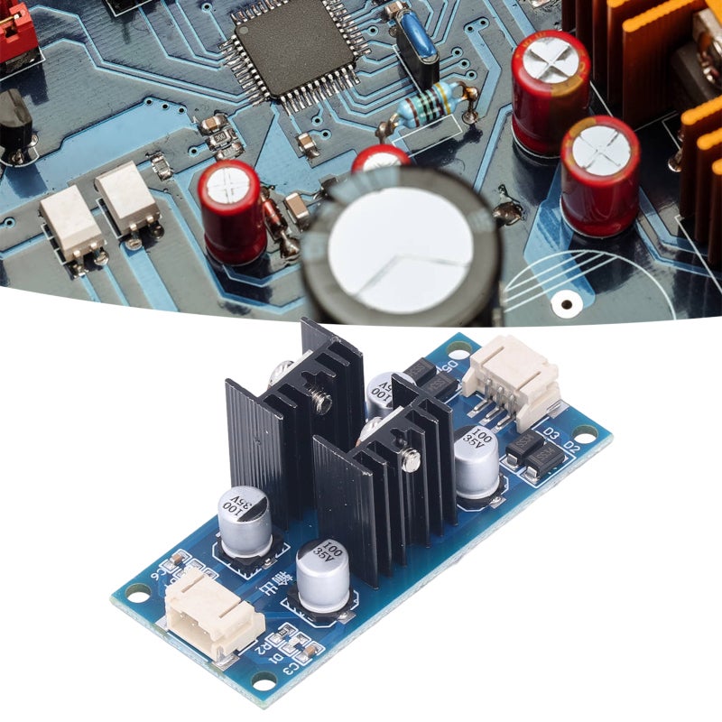 وحدة تثبيت الجهد PCB طاقة مزدوجة موجبة وسالبة ضوضاء منخفضة تيار هادئ منخفض 5 فولت تيار مستمر ±8-15 فولت تيار متردد 6~12 فولت - Image 1