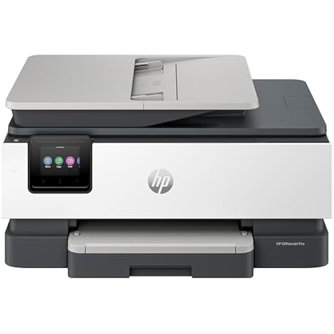 HEWLETT PACKARD OFFICEJET PRO 8123 ALL-IN-ONE PRINTER - WIRELESS, AUTOMATIC DOCUMENT FEEDER, TWO-SIDED PRINTING, SCAN TO PDF/EMAIL, TOUCHSCREEN - Image 1