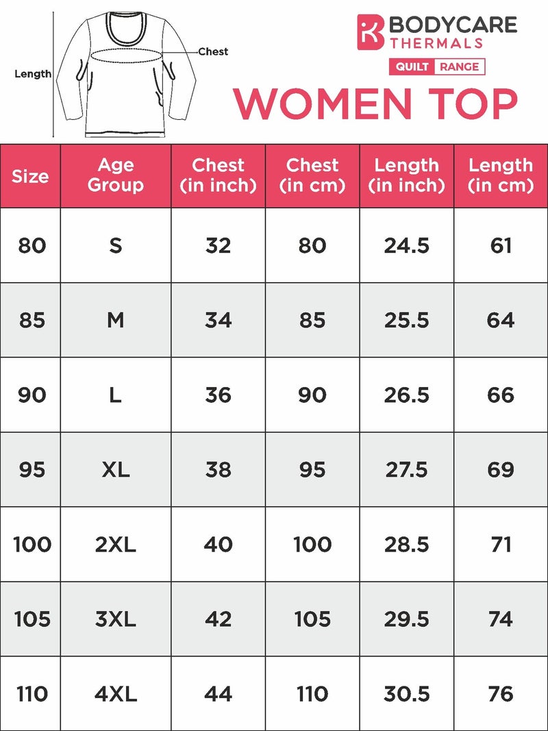 BODYCARE Women's Top (B207C_105_Grey_Xxx-Large) - Image 4
