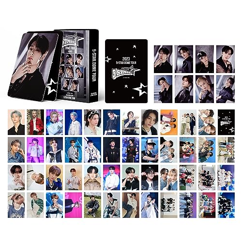 eTel Like 5 Pack275 Pcs Stray Kids 5 Star Lomo Card Photocards Greeting Card with Postcards Box - Image 3