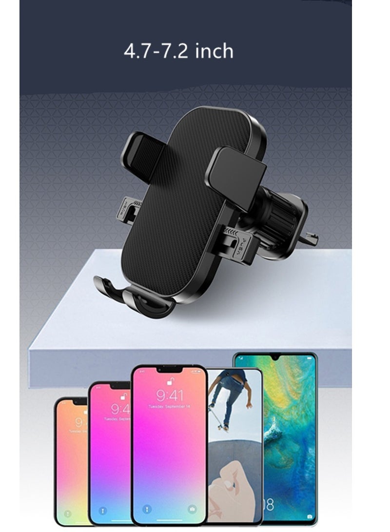 Car Phone Holder Car Mobile Holder for Air Vent Mobile Holder Car Compatible with iPhone 14 Pro Max 13 12 11 Samsung S23 Ultra OPPO VIVO HONOR series more  - Image 2