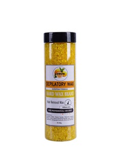 Joyeworld Hard Wax Beads, 400g Wax Beans for Hair Removal, Sensitive Skin Hard Wax for Face, Legs, Armpit, Brazilian, Bikini and Full Body at Home, Waxing Beads for Women Men (lemon)  - Image 1