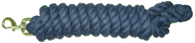 Hamilton حبل قطن هاملتون مع مشبك برغي مطلي بالنحاس، أزرق بحري، 3/4" سمك × 10' طول - Image 5