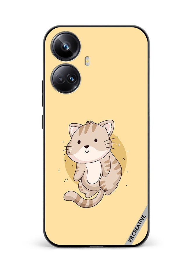 VR CREATIVE Protective Case Cover For Realme 10 Pro Plus Cutie Cat Design Multicolour - Image 1