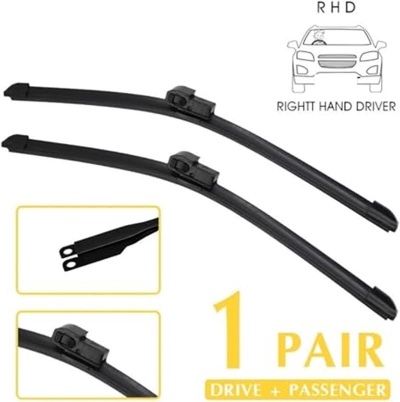 DEMULAX Car Front Wiper Blades for Land Rover L322 - Image 2