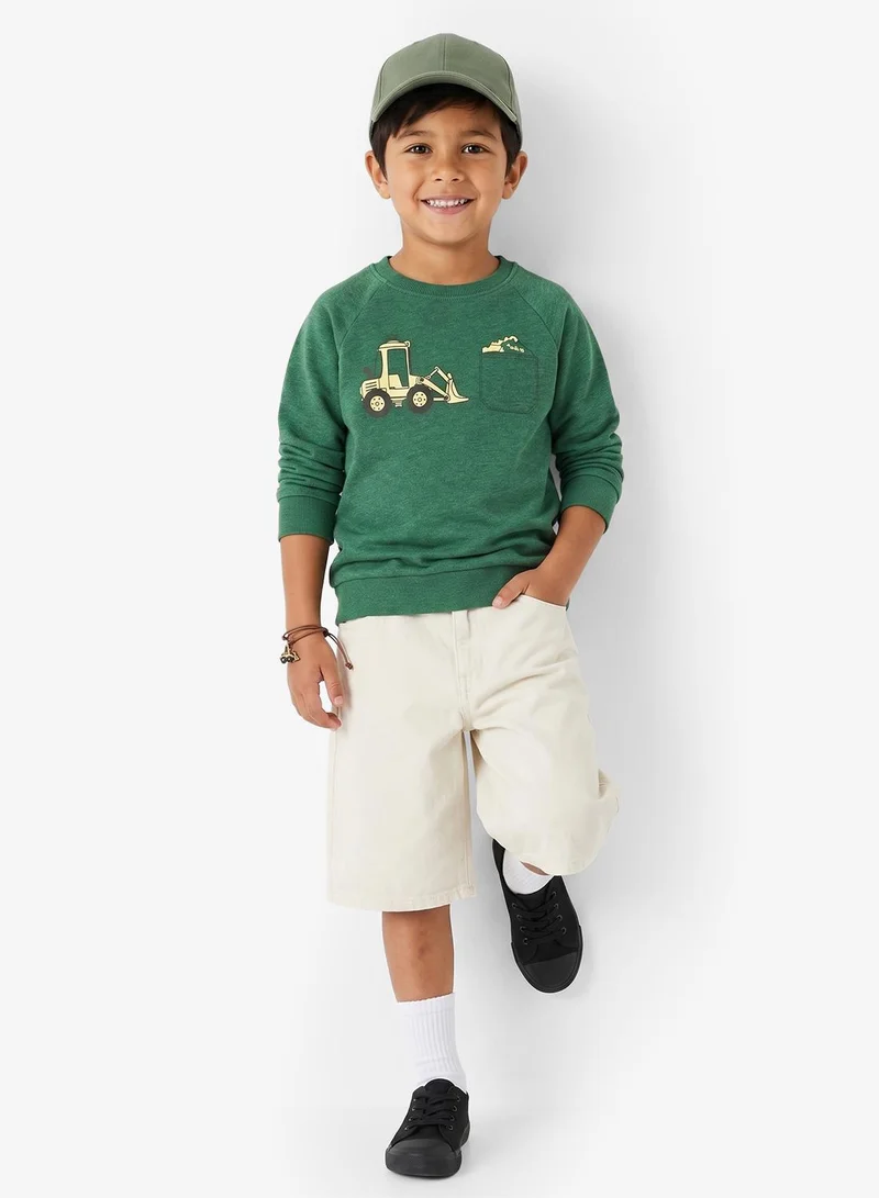 Name It  Kids Long Sleeve Regular Fit Sweatshirt for Men | Best Price UAE