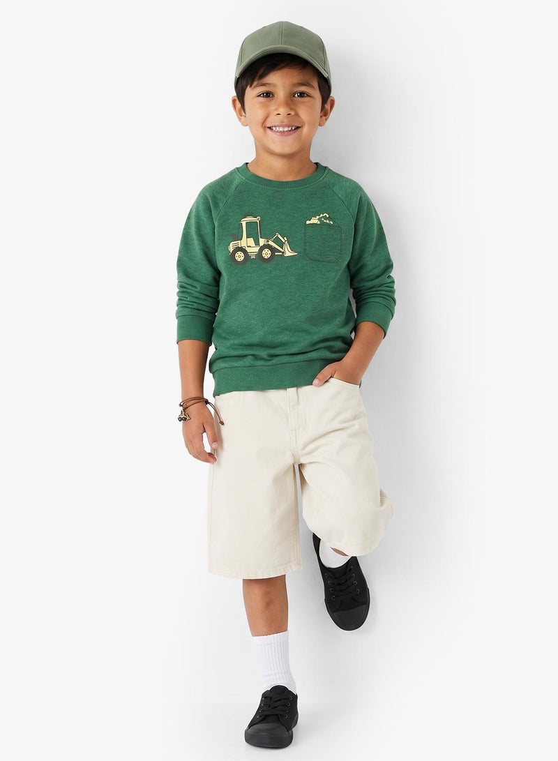 NAME IT Kids Long Sleeve Regular Fit Sweatshirt - Image 4