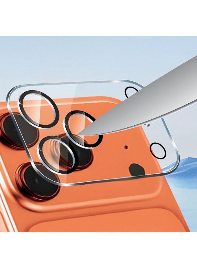 iPhone 17 Pro Max Tempered Glass Camera Protector Sticker - Image 2