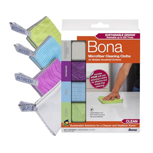 Bona Microfiber Cleaning Cloths Multipack - Image 2