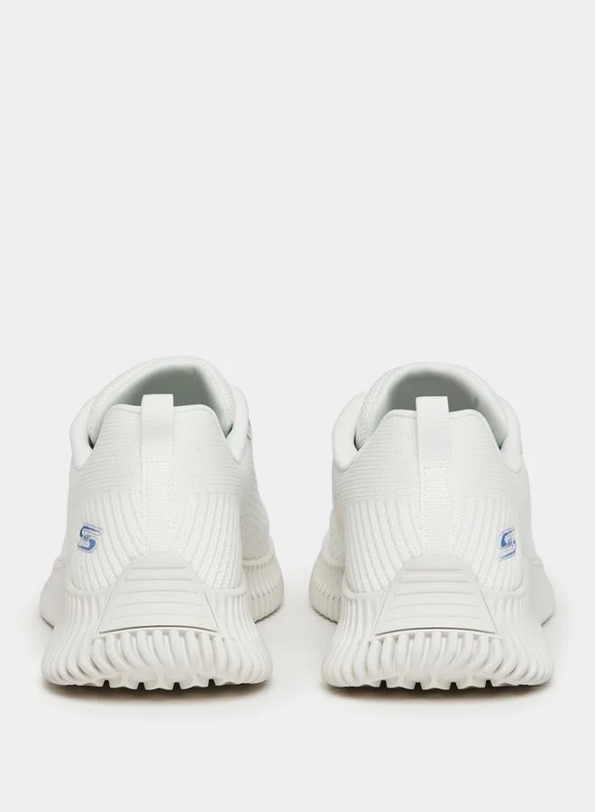 SKECHERS BOBS Geo Stretch Lace Shoes