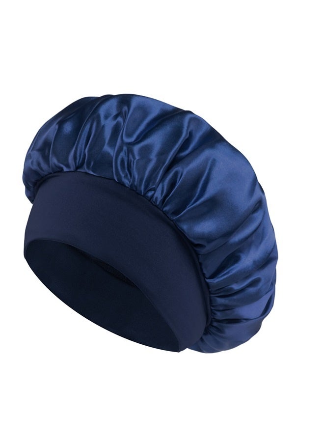الرجال الحرير قبعة ، قبعة الساتان ، حزام مطاطي الحرير قبعة النوم - Image 1
