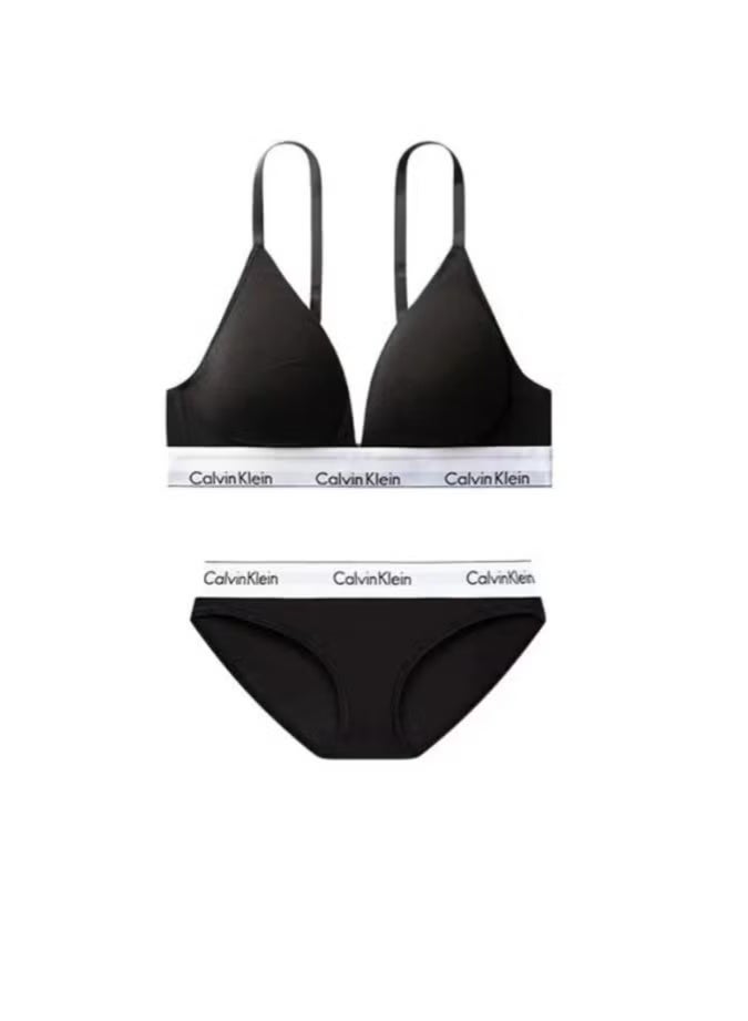 Calvin Klein Performance Plunge Neck Strap Bra - Image 1
