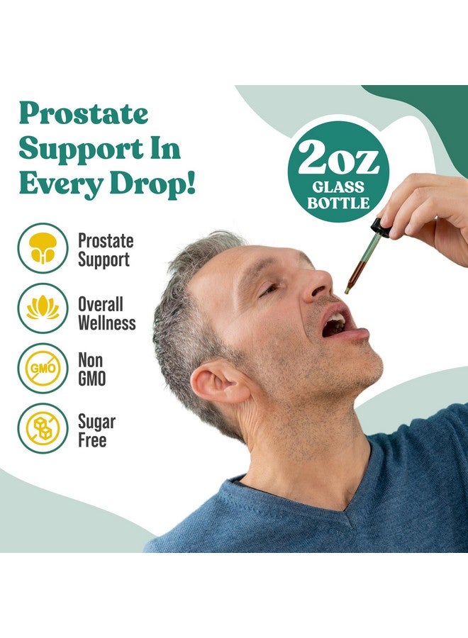 Rejuvica Health Prostavec Advanced Prostate Support Supplement - Liquid Formula for Faster Absorption with Pygeum, Saw Palmetto, Stinging Nettle + Turmeric & Damiana - Vegan, Non-GMO - 2 fl oz  - Image 5
