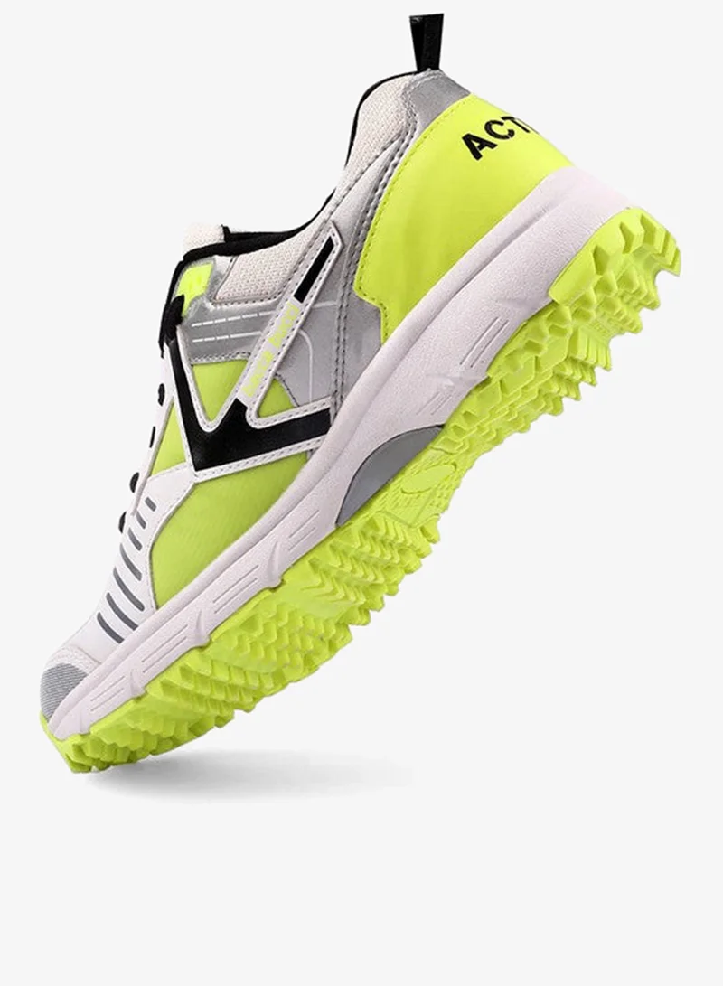 Bacca Bucci Green and Silver Boundary Blazers Cricket Shoes for Men | Best Price UAE