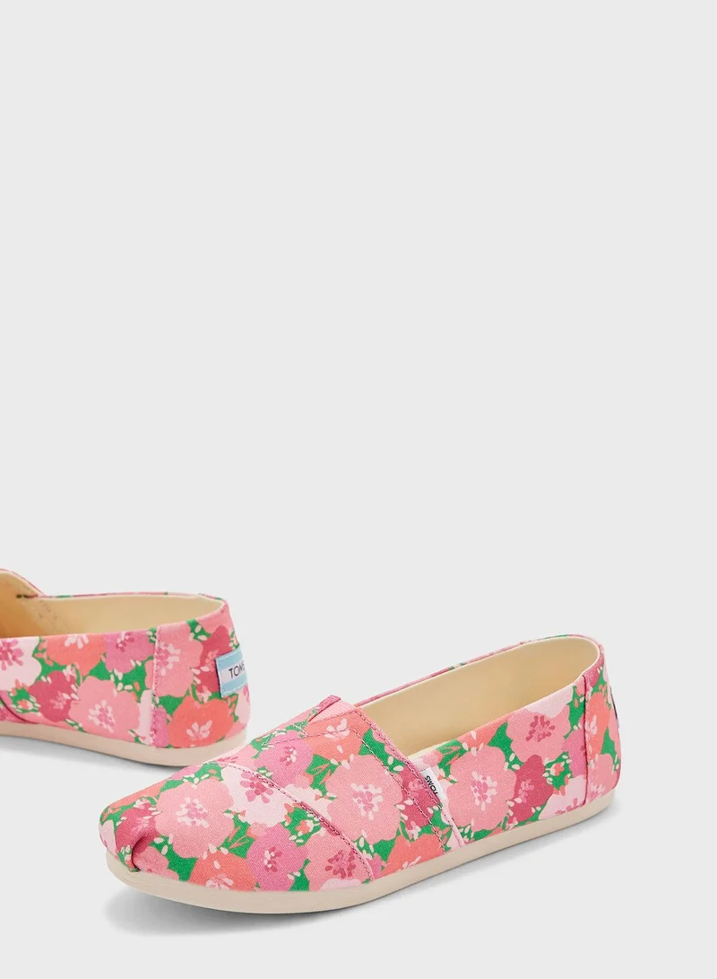 TOMS Alpargata Flats Slip Ons