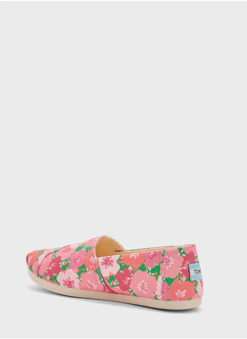 TOMS Alpargata Flats Slip Ons