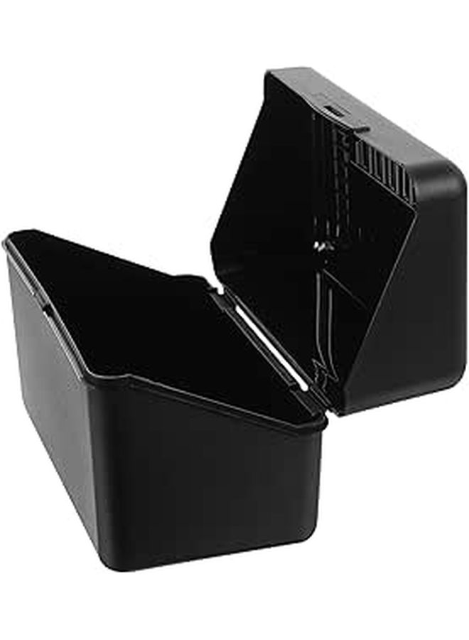 Business Card Holder Organizer Box PP Plastic Compact Storage Non Deformable For Office Desk - Image 1