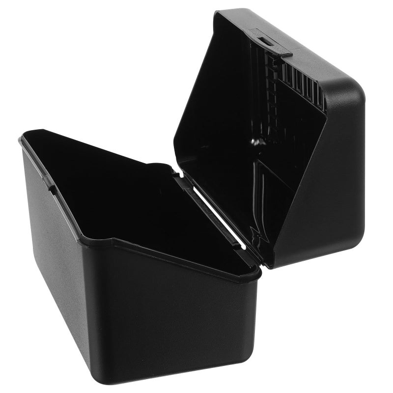 Business Card Holder Organizer Box PP Plastic Compact Storage Non Deformable For Office Desk - Image 2
