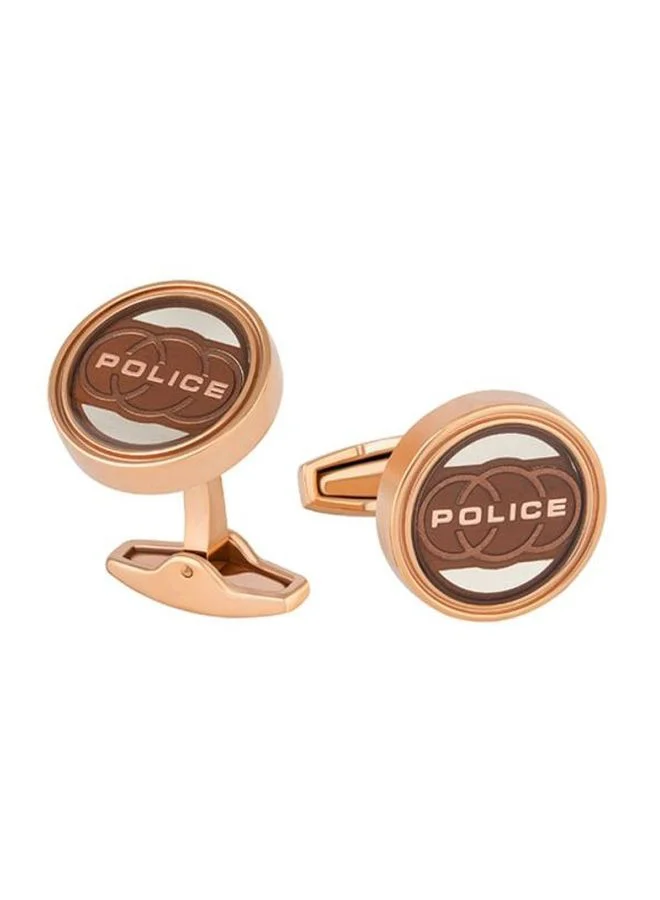 Pair Of Stainless Steel Cufflinks