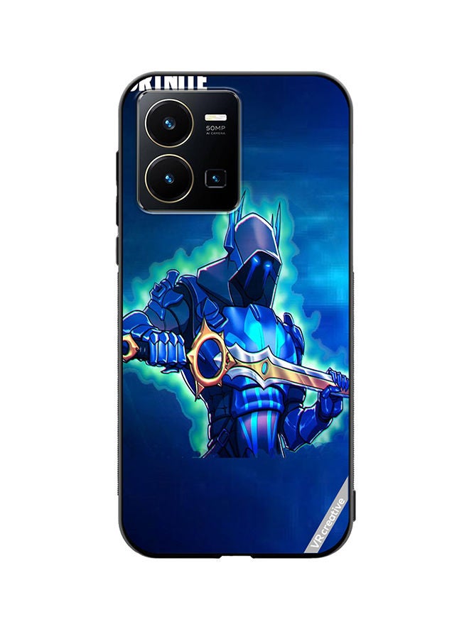 Protective Case Cover For Vivo Y35 Fortnite Design Multicolour