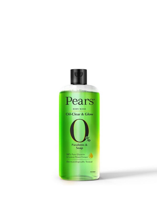 Pears Oil Clear & Glow Shower Gel, With 98% Glycerine, 100% Soap Free, Paraben Free, 250 Ml - Image 1