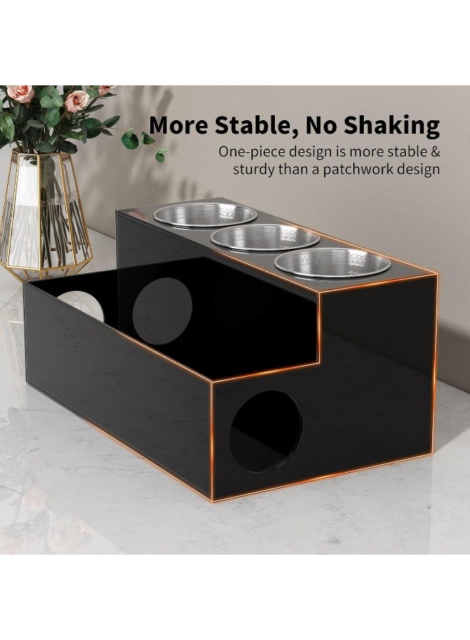 TPGP Hair Tool Organizer, Black Acrylic Hair Dryer And Styling Organizer - Image 5