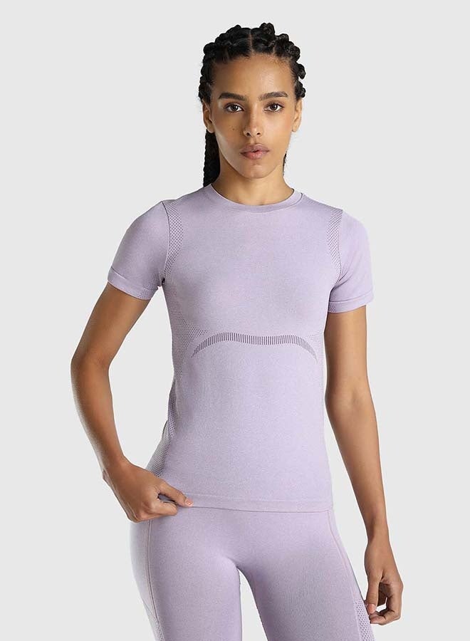 ماسلميند تيشيرت نسائي ضيق بدون خياطة - Image 1