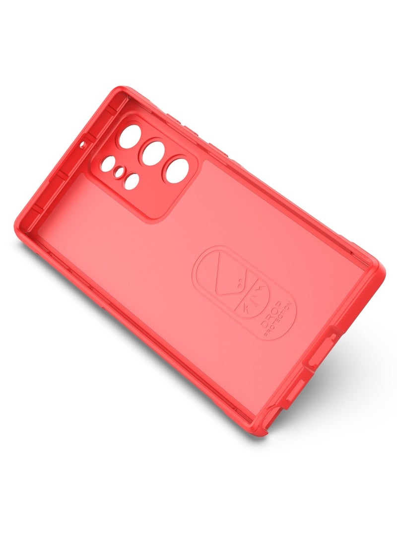 Generic - Magic Shield Tpu Silicone Shockproof Phone Case For Samsung Galaxy S22 Ultra Baby Blue - Image 1