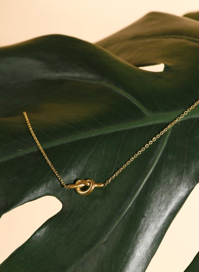 OJERRY To My Best Dearest Great Aunt Ever Dainty Minimal Love Knot Gold Plated Necklace Jewelry Sentimental Christmas Birthday Cool Gifts for Women Aunts from Niece Always Be Connected Message Card - Image 3