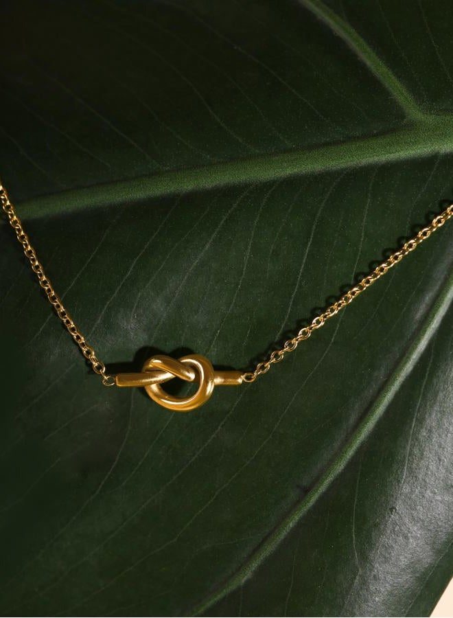 OJERRY To My Best Dearest Great Aunt Ever Dainty Minimal Love Knot Gold Plated Necklace Jewelry Sentimental Christmas Birthday Cool Gifts for Women Aunts from Niece Always Be Connected Message Card - Image 4