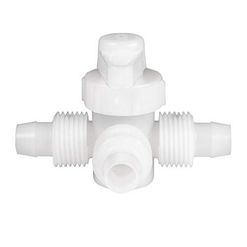 RecPro RV Plumbing Hardware | 06910 | 3-Way 1/2" Compression Fitting Directional/Bypass Valve | Pex Pipe/Tubing Fittings (2 Fittings) - Image 5
