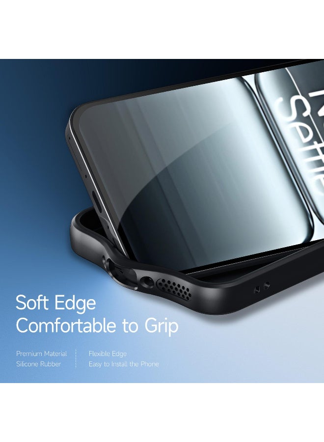 DUX DUCIS Aimo Cover for the OnePlus 13T/13s Mobile phone slim, transparent matte cover made of TPU, polycarbonate, polypropylene, silicone - black - Image 5