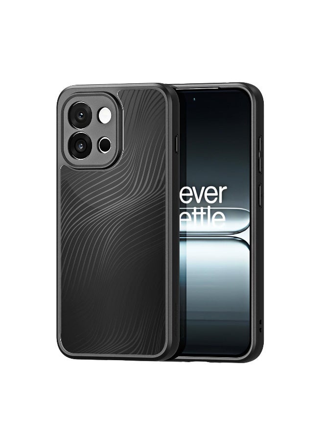 DUX DUCIS Aimo Cover for the OnePlus 13T/13s Mobile phone slim, transparent matte cover made of TPU, polycarbonate, polypropylene, silicone - black - Image 1