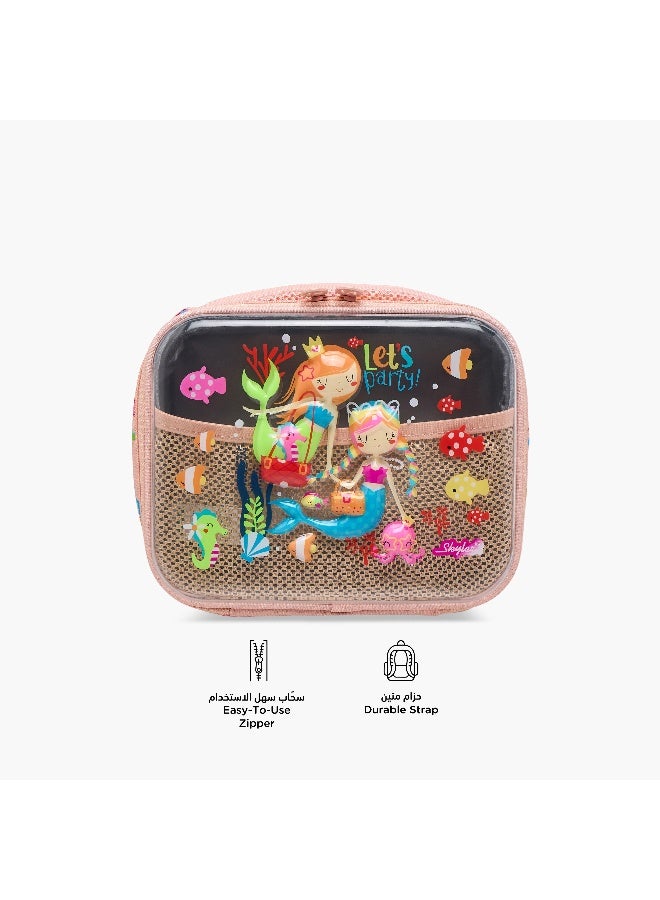 Skylar Mermaid Lunch Bag for Girls - Image 4
