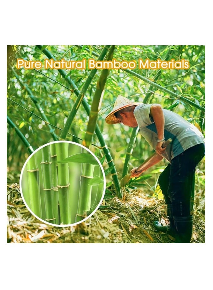 HOME ZONE 100PCS Cocktail Piece Cocktail Toothpicks for Appetizers Picks Bamboo Cocktail Skewers for Appetizers Wedding Party Toothpicks Gold Pearl Food Picks for Appetizers - Image 3