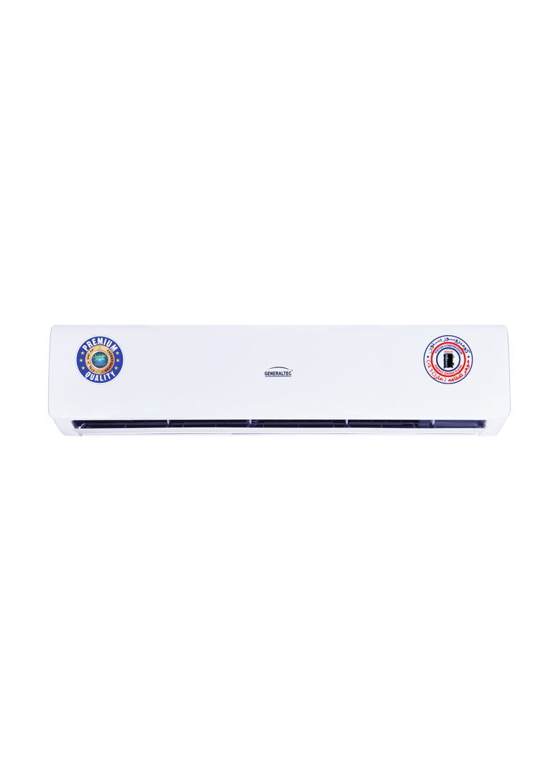 Generaltec 3 Ton Split Air Conditioner T3 Piston Compressor, Turbo Cooling, 4 Way Swing, Golden Fin, High Density Filter, Remote Control, Low Noise, Energy Efficient | Model GSAC40EP20 | 1 Year Warranty & 5 Years Compressor 3600 W GSAC40EP20 White - Image 1
