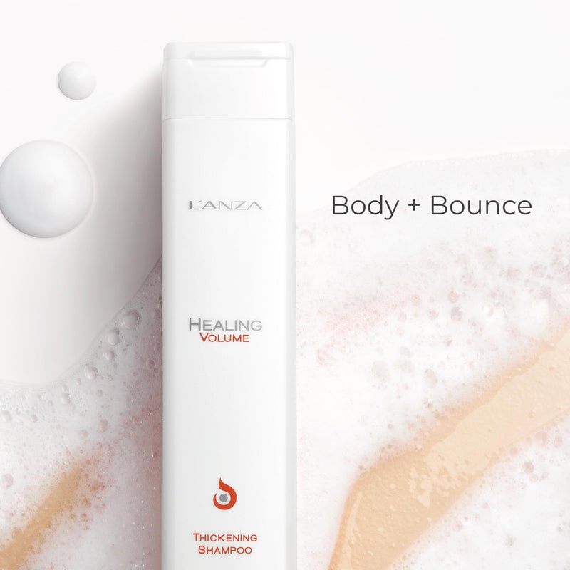 LANZA L'ANZA Healing Volume Thickening Shampoo, Boosts Shine, Volume, and Thickness for Fine and Flat Hair, Rich with Bamboo Bodifying Complex and Keratin (10.1 Fl Oz) - Image 3